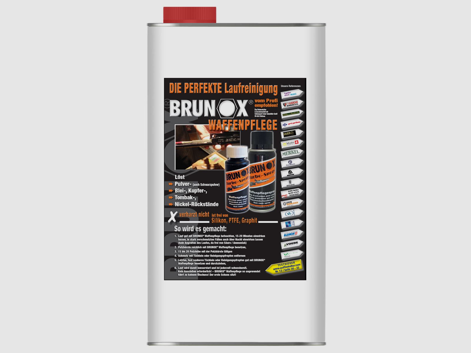 BRUNOX cura delle armi 5l canister