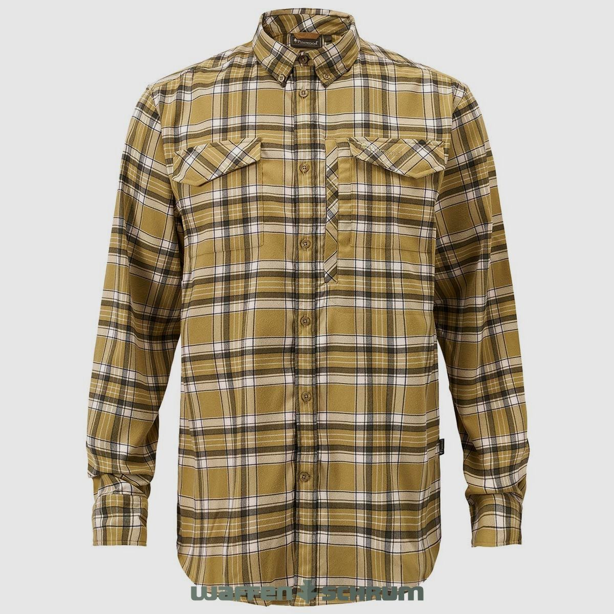 Pinewood Hemd Abisko Hiking Flanell Golden Hay