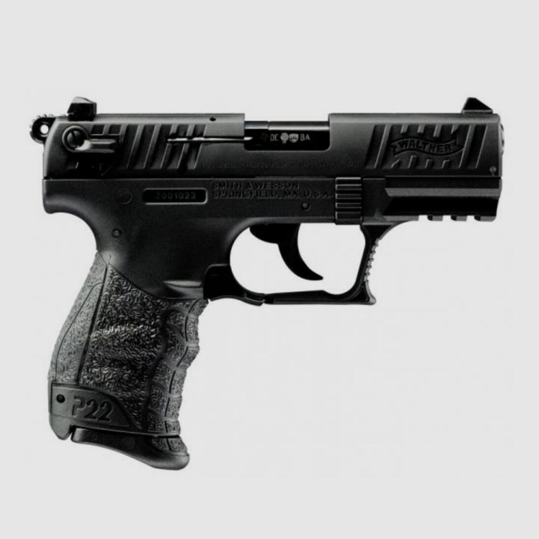 Walther P22Q Standard brüniert Pistole