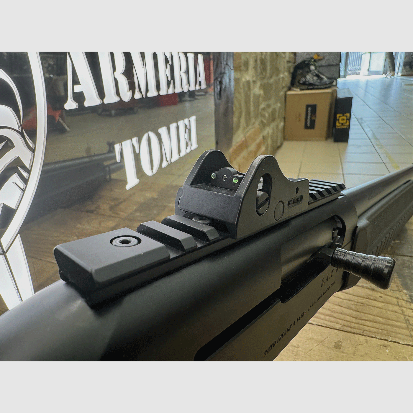 UŻYWANY – KARABIN PÓŁAUTOMATYCZNY – FABARM MOD. S.A.T. 8 kal. 12, zdjęcie 3 z 7
