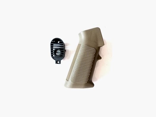 AR Motorgriff mit Motorplatte (TAN) A2 Style (A.N.-Limited)