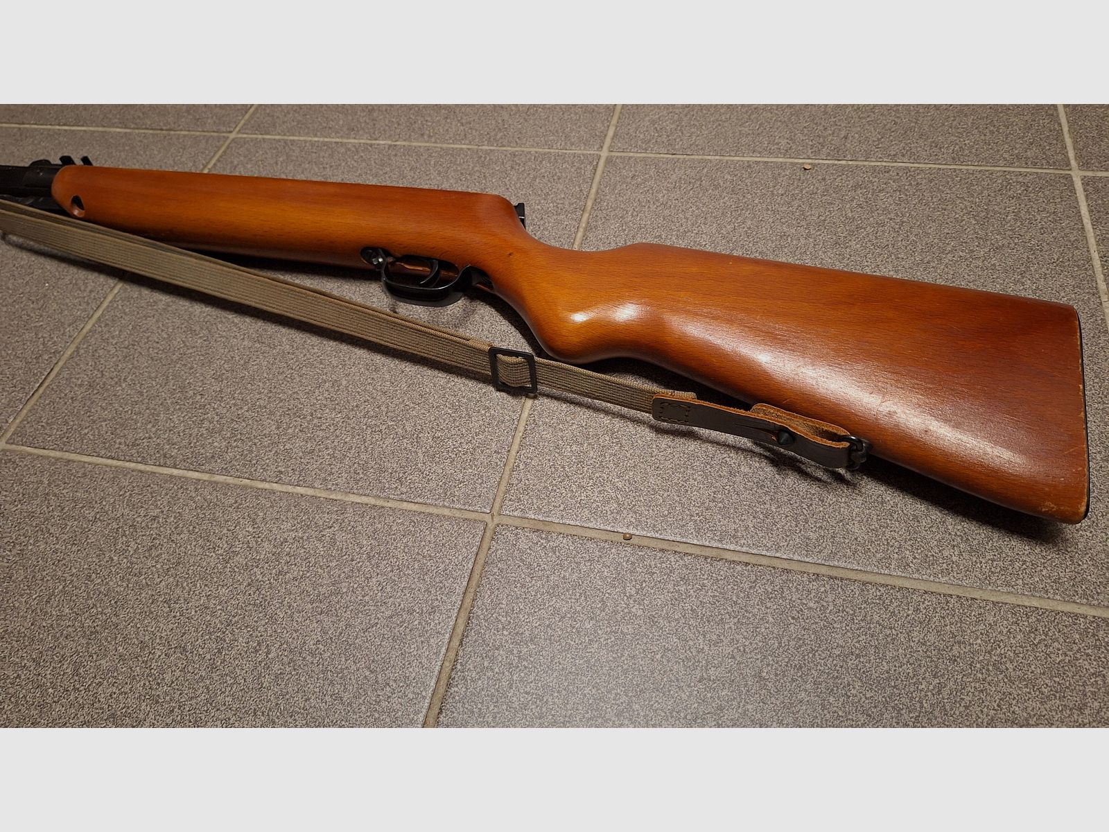 Air rifle Model 303 Haenel Suhl with sling TOP collector condition!