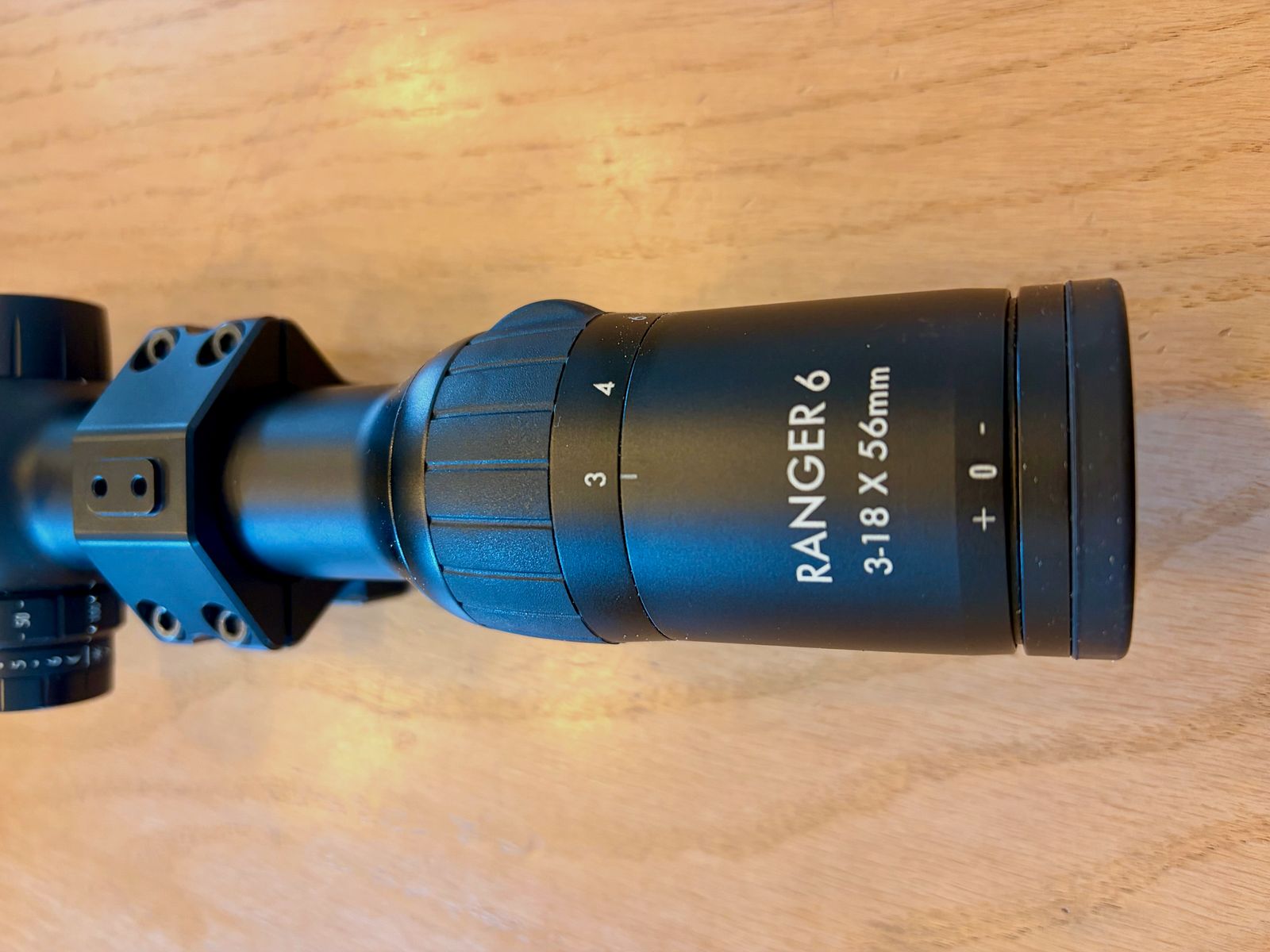 Steiner Ranger 6 3-18x56 scope inkl. GGS precision mounting rings – Top Zustand
