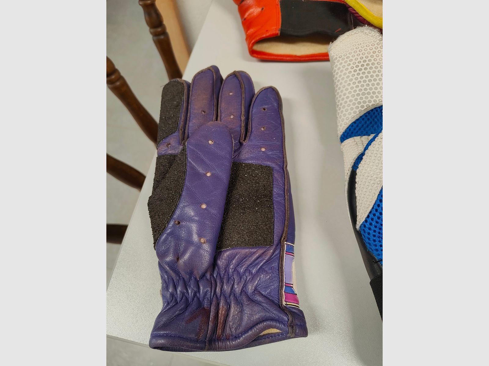 Schießhandschuh Konvolut 7 Stück Gehmann Holme Frankonia Anschütz