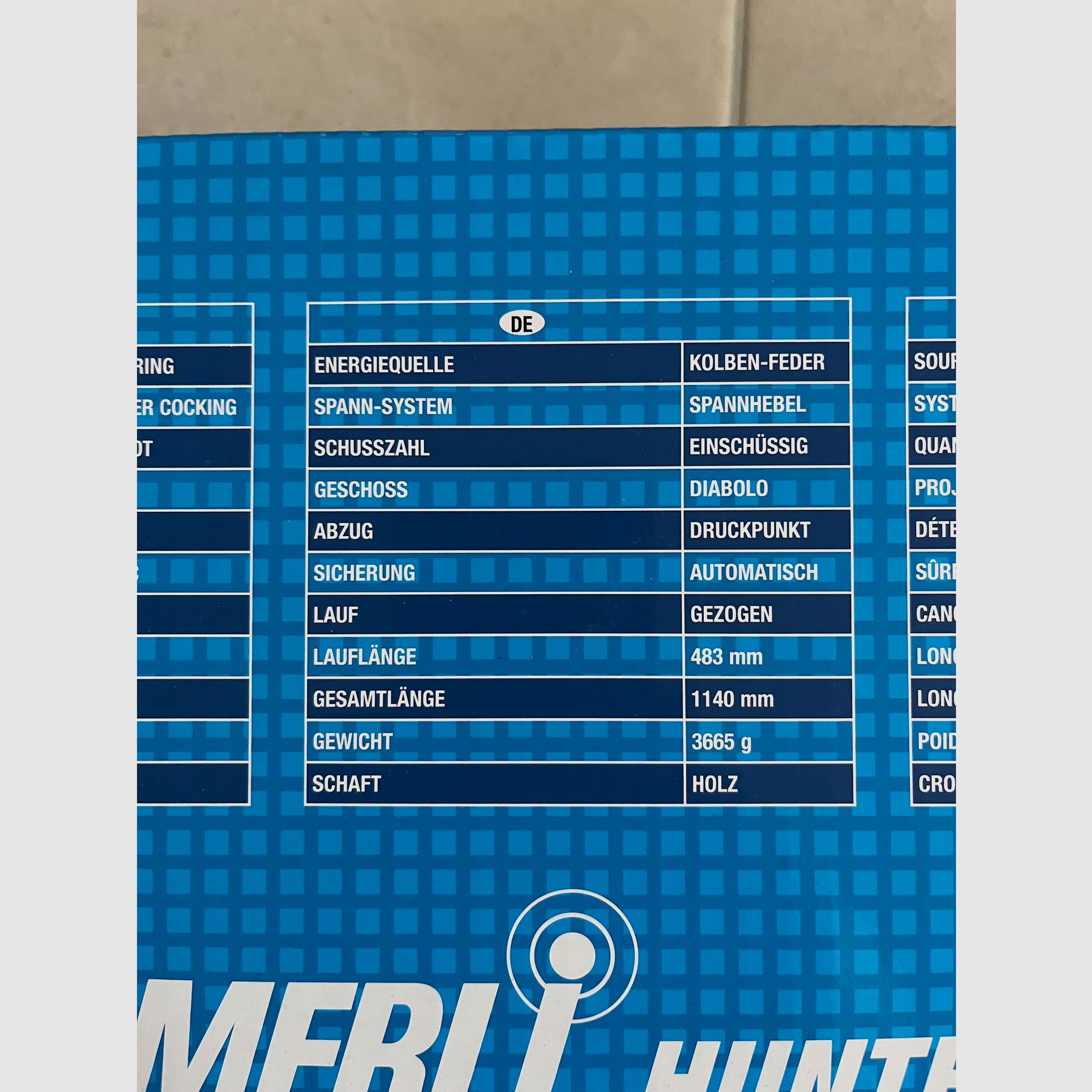 Hämmerli, HUNTER FORCE 900 Combo