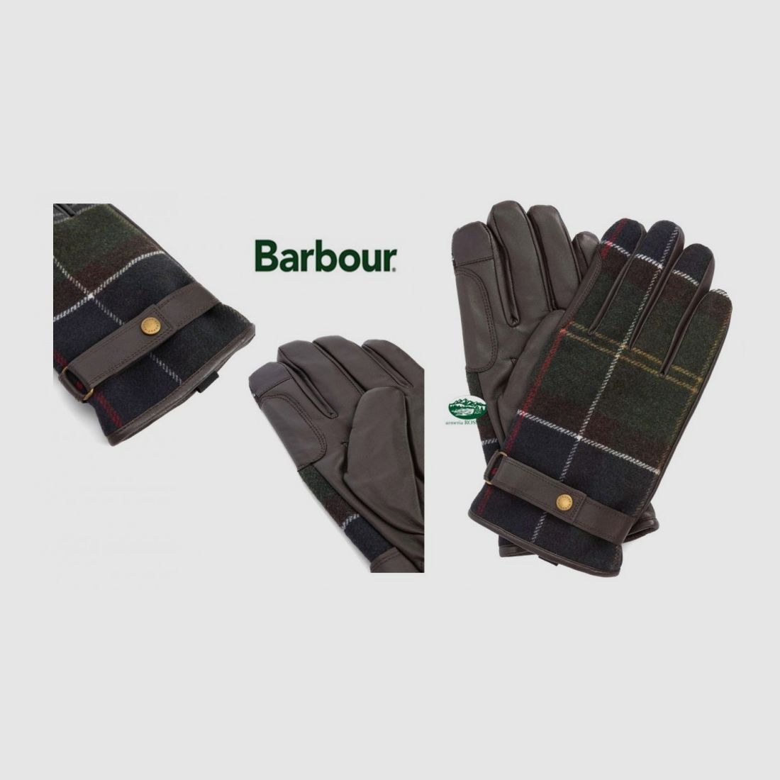 BARBOUR Handschuhe Newbrough Tartan