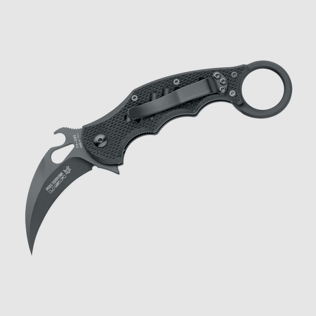 Taschenmesser Small Folding Karambit Fingerring