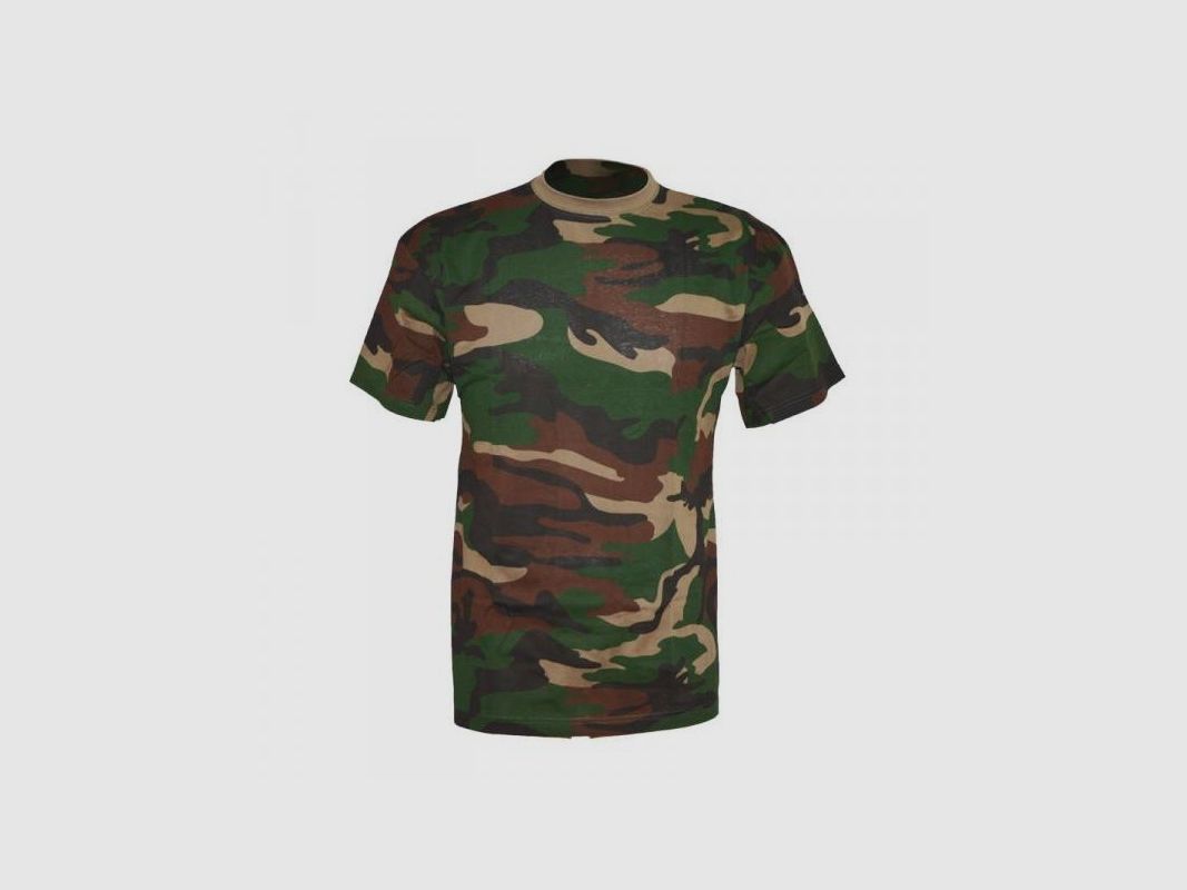 Patton T-shirt in Amerikaans camouflagekatoen