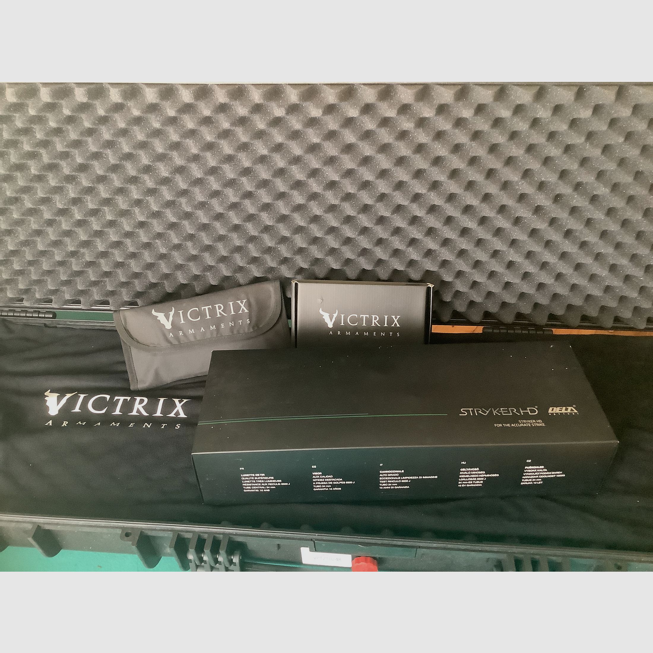 Zielfernrohr Delta Optical Stryker HD 4,5-30x56 LRD-1P Mil + SPUHR SP-4602 + Tenebraex Cover