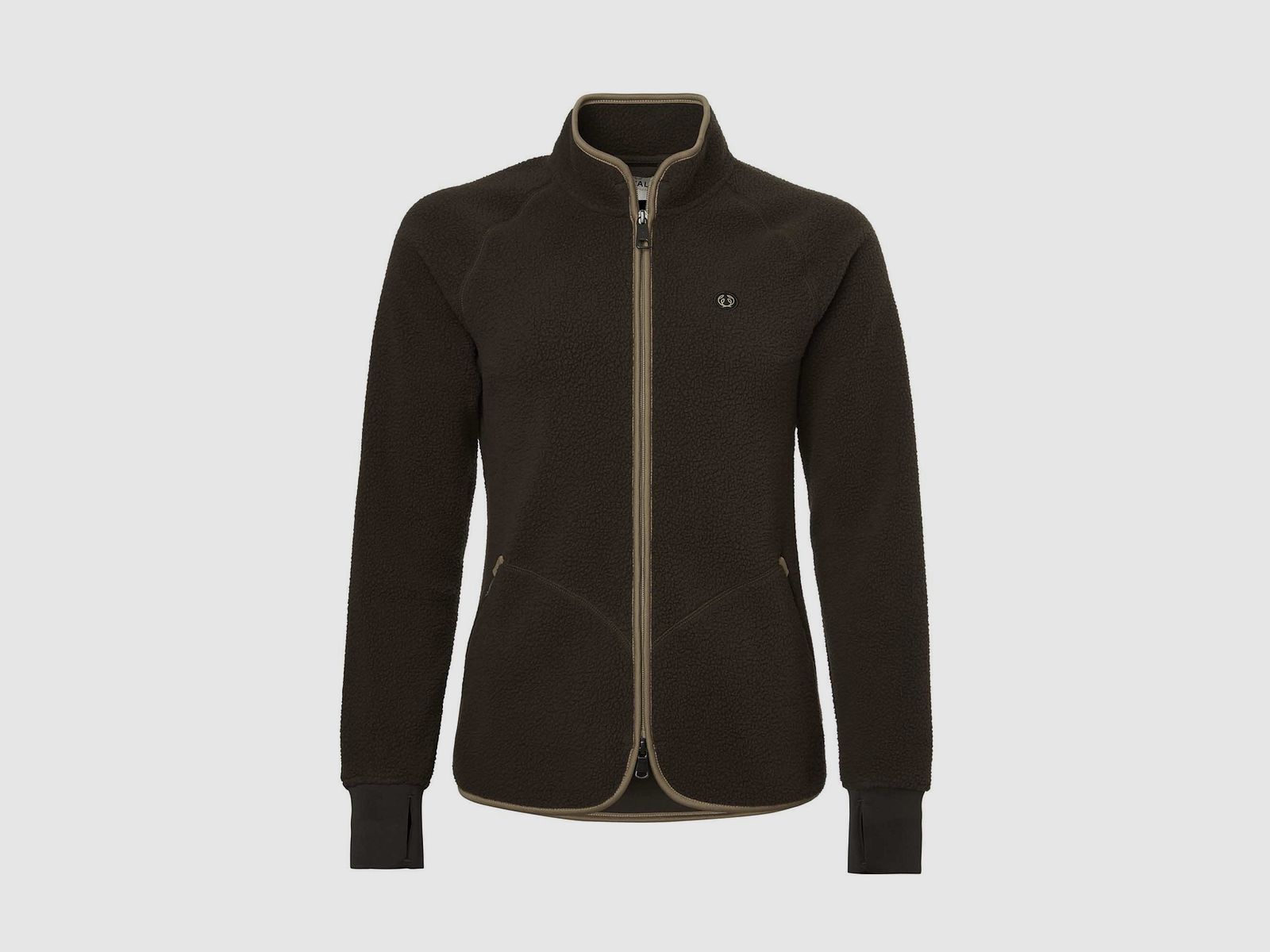 Chevalier Pax Light Pile Jacke Lederbraun Damen 42W