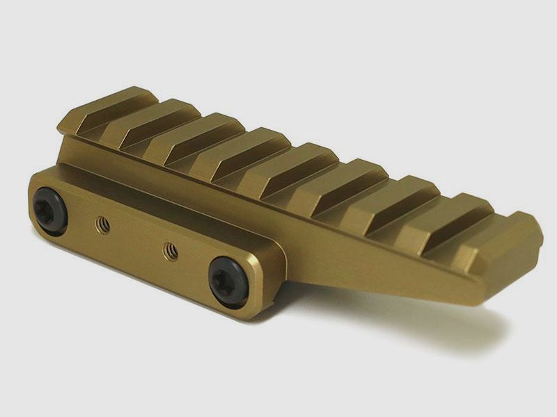 UNITY Tactical FAST Optic Riser Mount, 17mm Nero