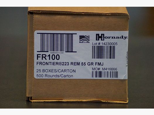 Hornady Frontier 500 Stück