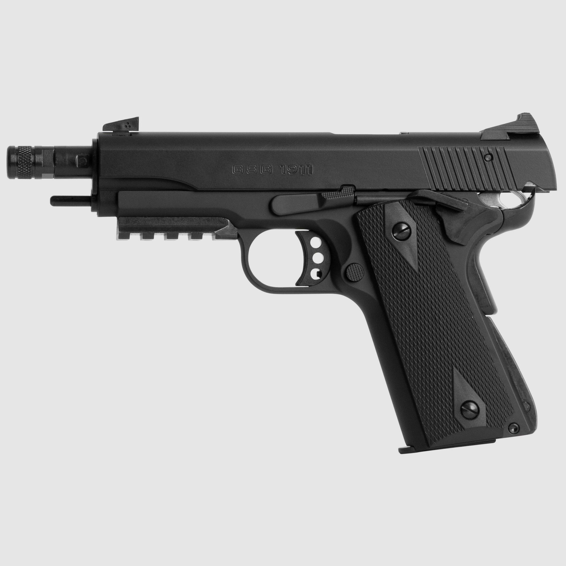 GSG 1911 ADOPS Zwart .22lr HV - Semi-Automatische Pistool, afbeelding 3 van 5