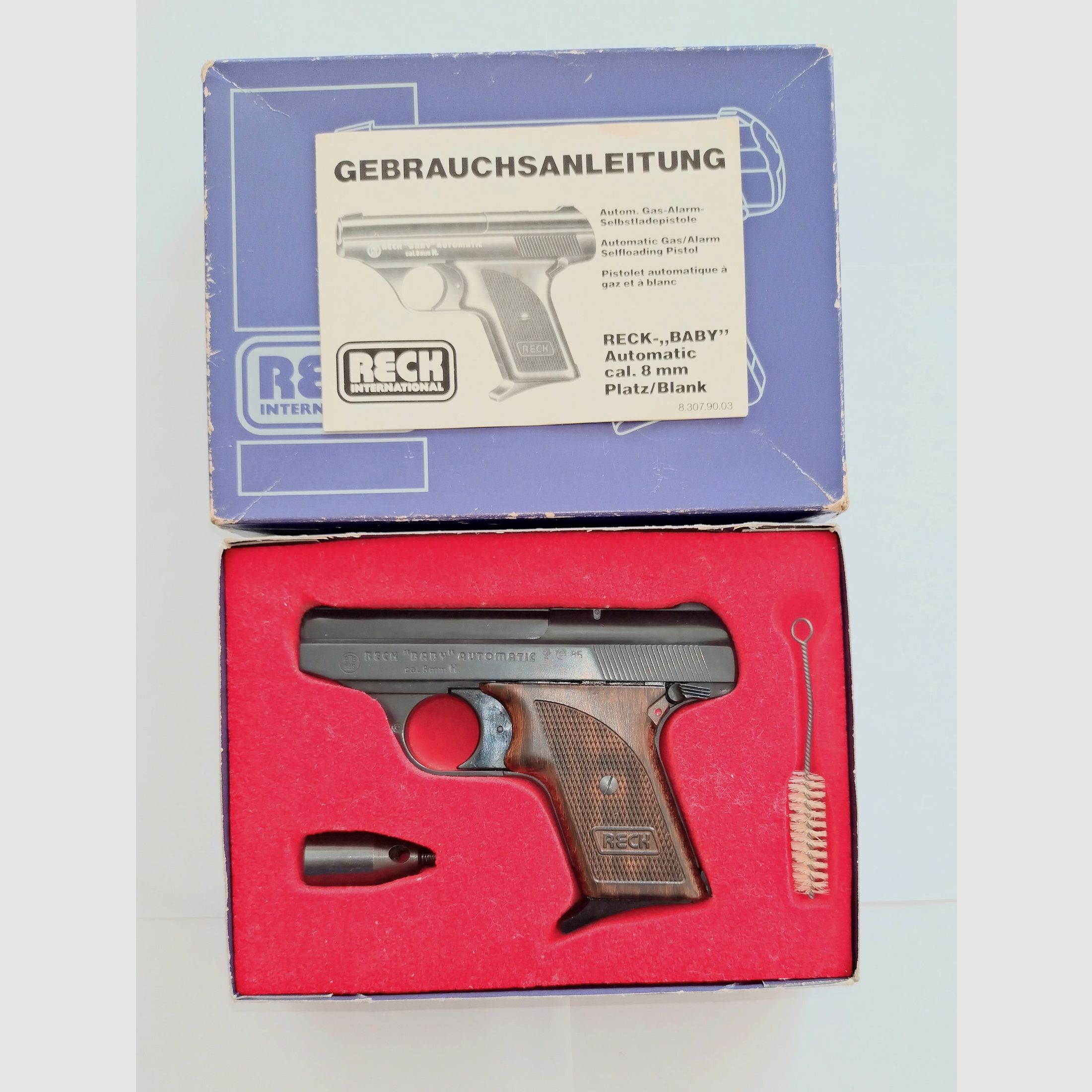 Reck  Automatic 8mm. TOP Zustand. Originalverpackung und Zubehör.