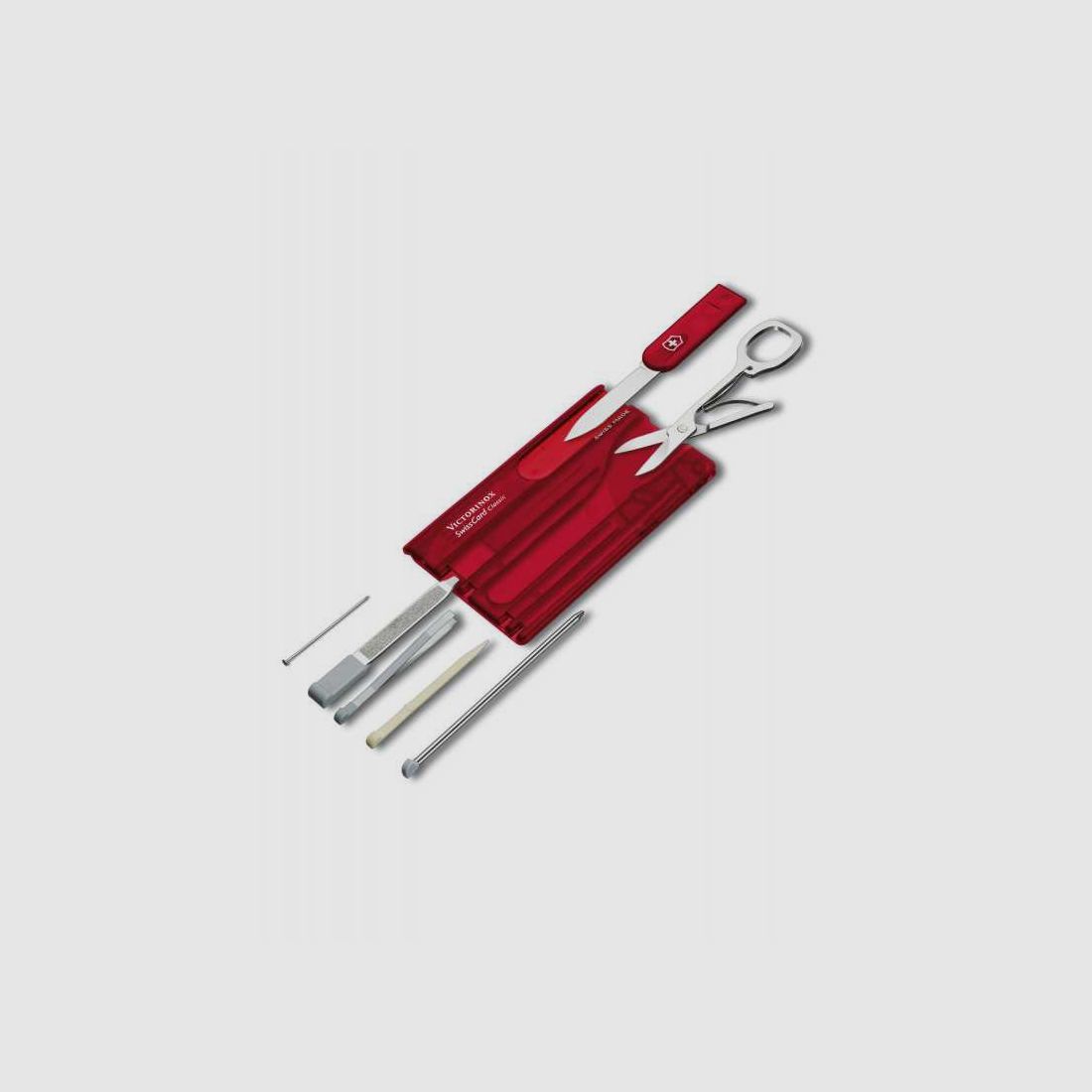 Victorinox, Swiss Card Classic, rot, 10 Funktionen