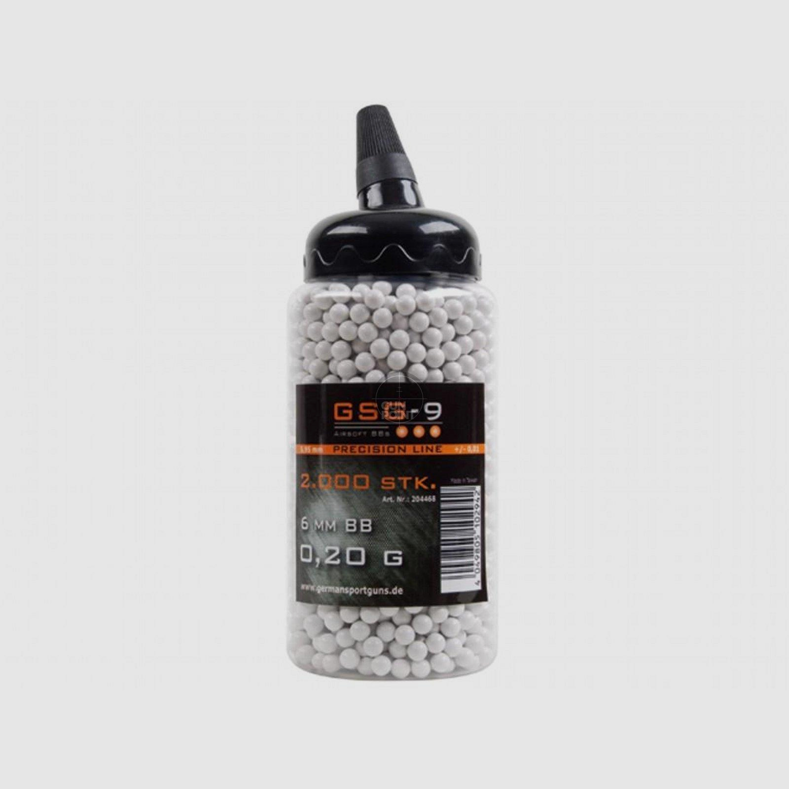 Softair - Kugeln GSG-9 BBs - 0,20g 2000 Stk. Wei