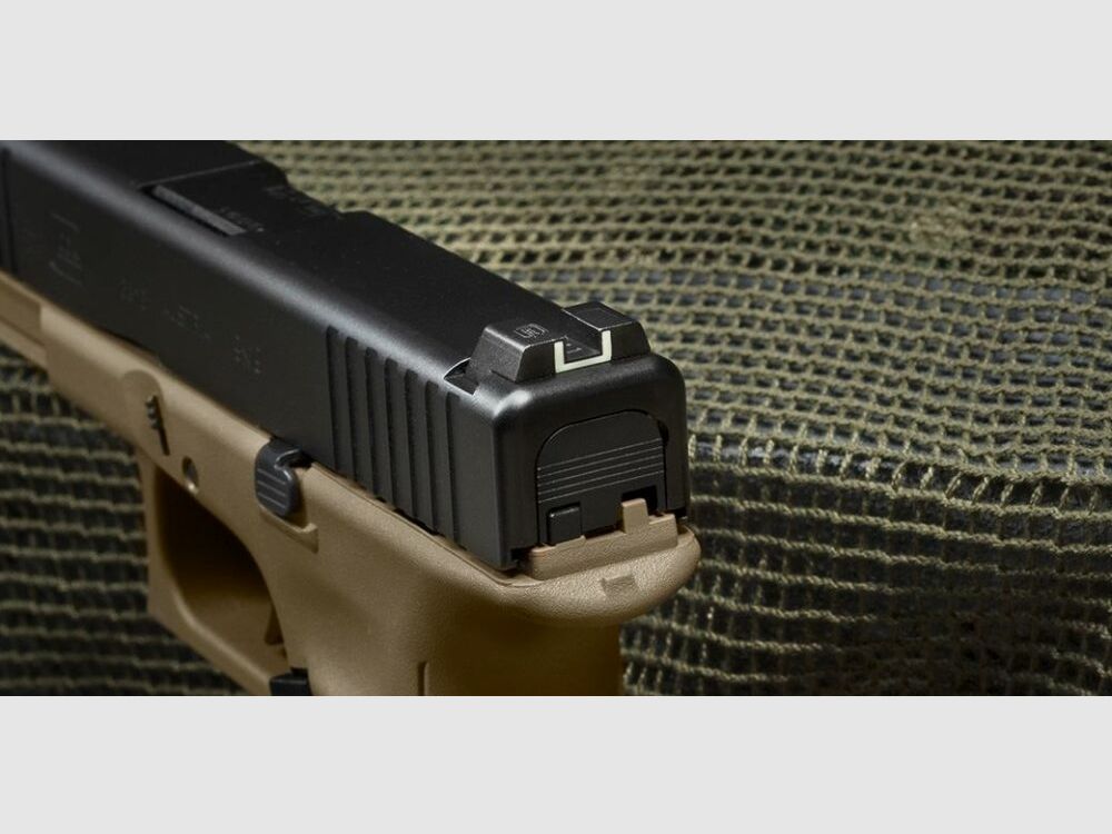 Glock	 Pistole Glock 17 Gen 5 Frankreich coyote FS FXD 9mm