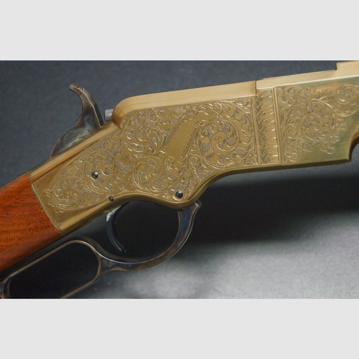 Uberti 1860 Henry Rifle Inciso a Mano 44-40, immagine 4 di 10