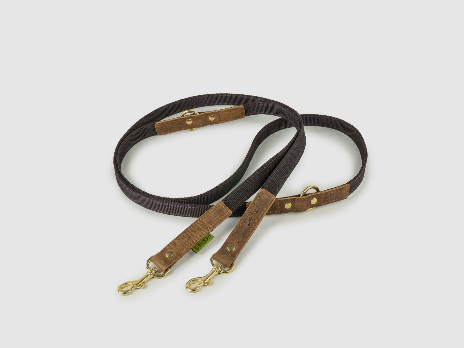 Shoulder leash "Schlendrian" 250 cm brown