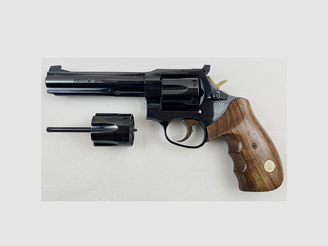 REVOLVER MANURHIN MR73 SPORT CONVERTIBLE CAL.357/38 + BARILLET 9X19, image 3 sur 4
