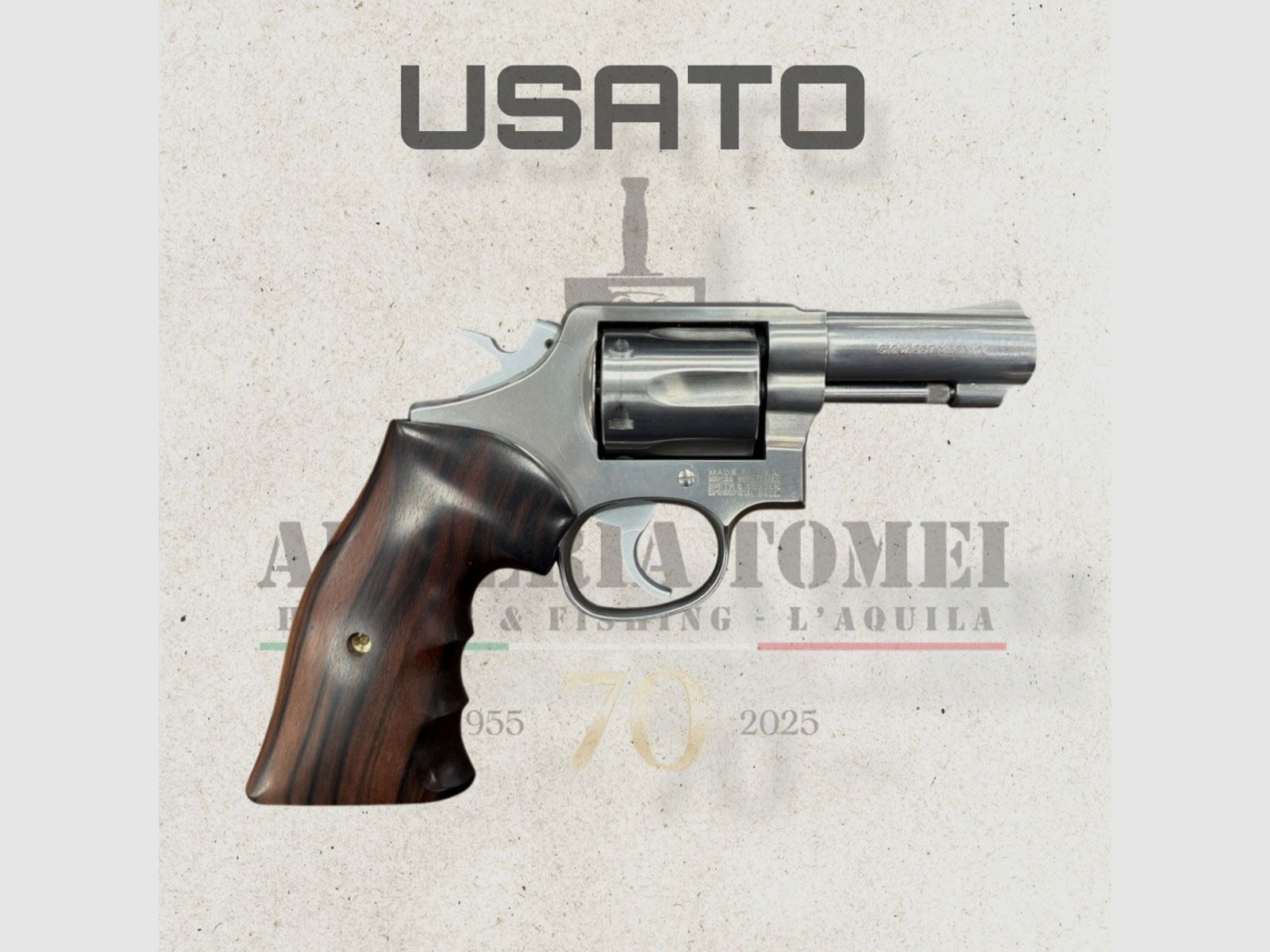 USED – REVOLVER – SMITH & WESSON MOD. 65-5 3" cal. 357 Mag., image 2 of 4