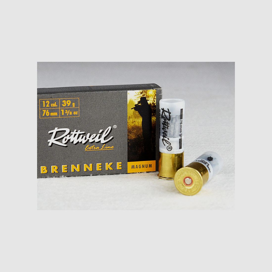 Rottweil BRENNEKE Magnum, kaliber 12/76 600grs 1 opakowanie (5 strzałów po 2,998 €*)