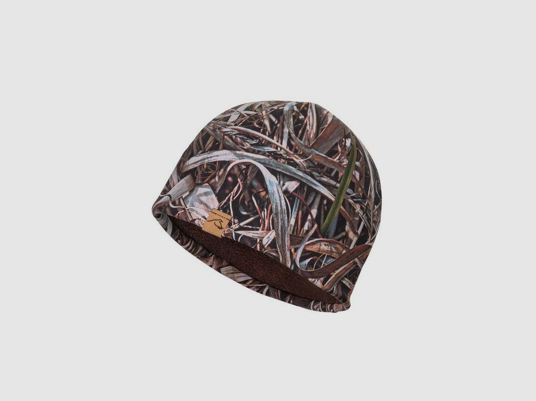 Camokönig 3D Camo Beanie mit Wendefunktion Camo/Braun