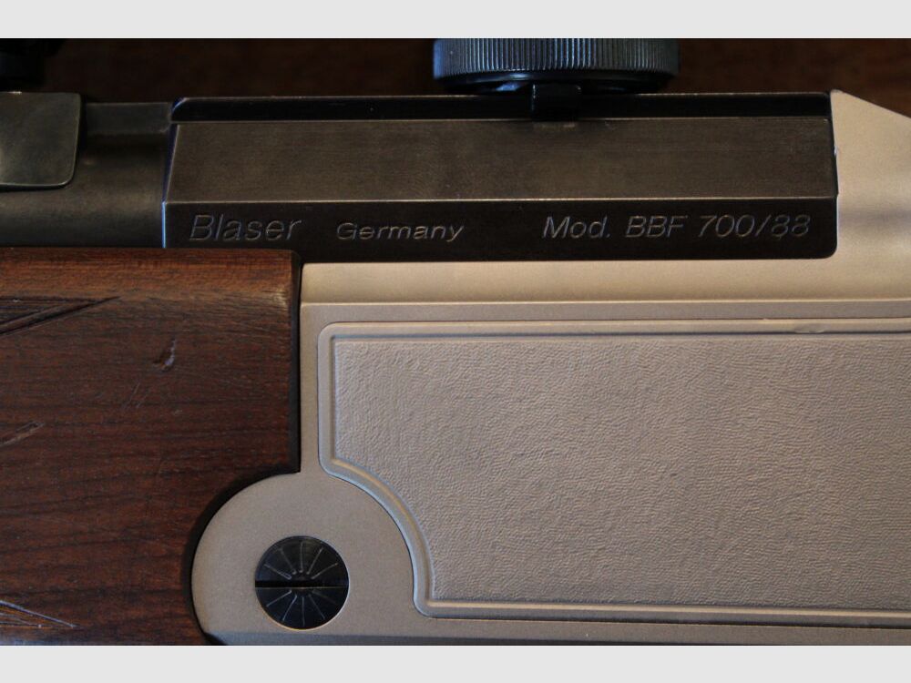 BLASER Bockbüchsflinte Kaliber .30R BLASER // 12/ 70 Mod. 700/88 Standard
