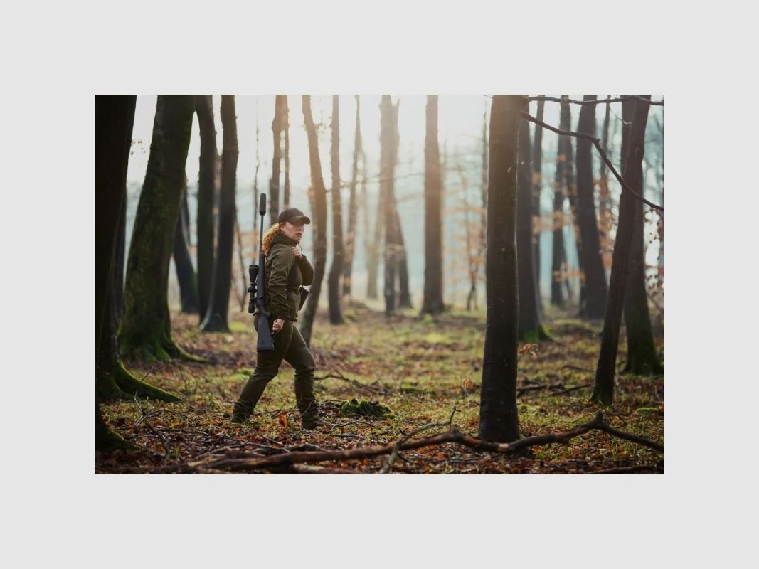 KURTKA MYŚLIWSKA DAMSKA SEELAND HAWKER ADVANCE WOMEN JACKET PINE GREEN, zdjęcie 4 z 4
