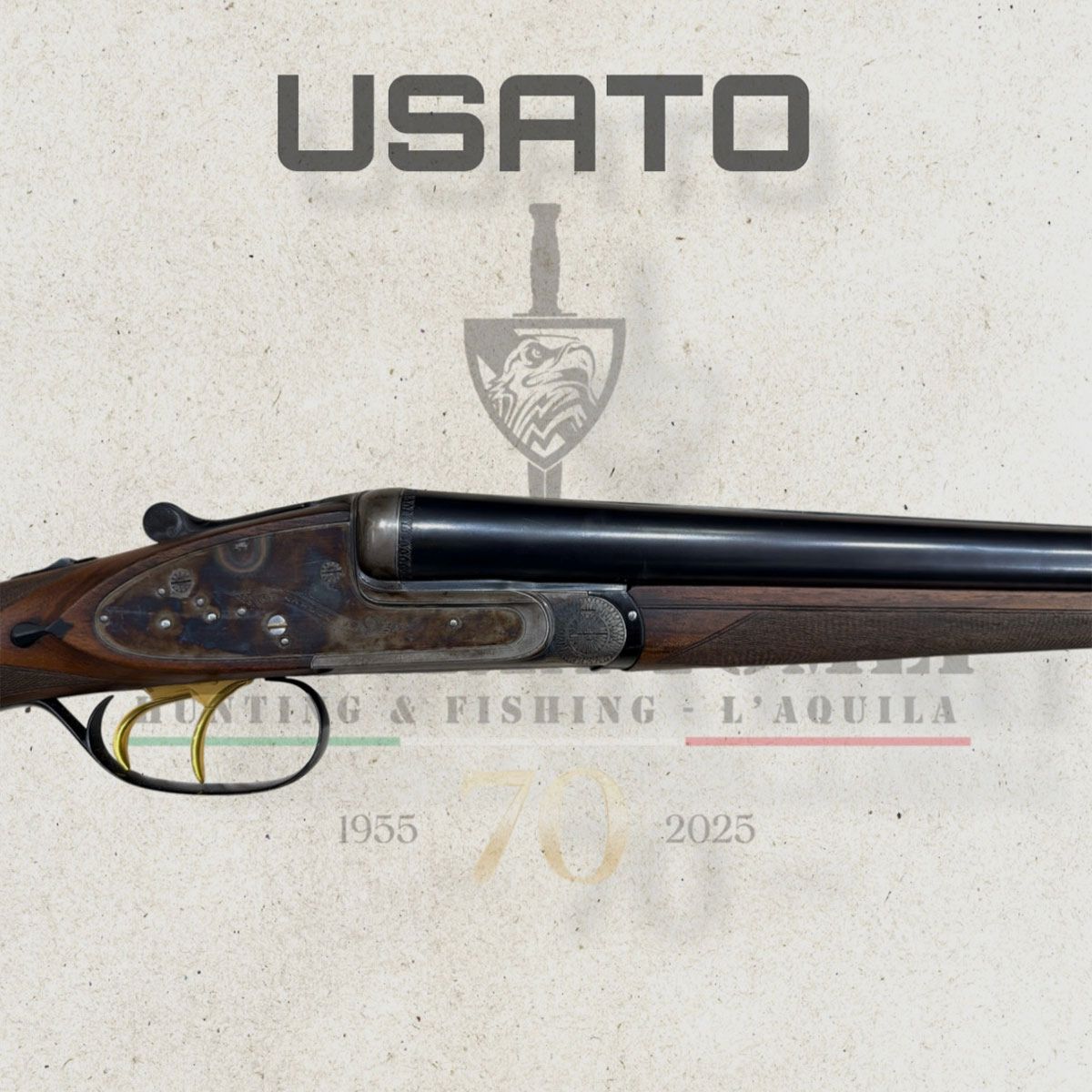 USED – SIDE-BY-SIDE SHOTGUN – BERNARDELLI HOLLAND & HOLLAND SYSTEM cal. 12, image 4 of 14