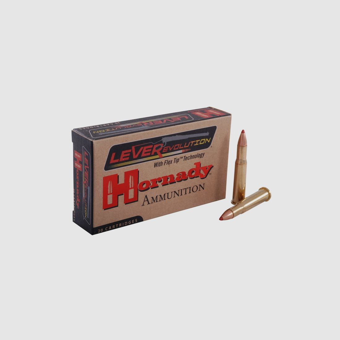 Hornady Leverevolution .30-30 Win. 160GR FTX 20 Patronen