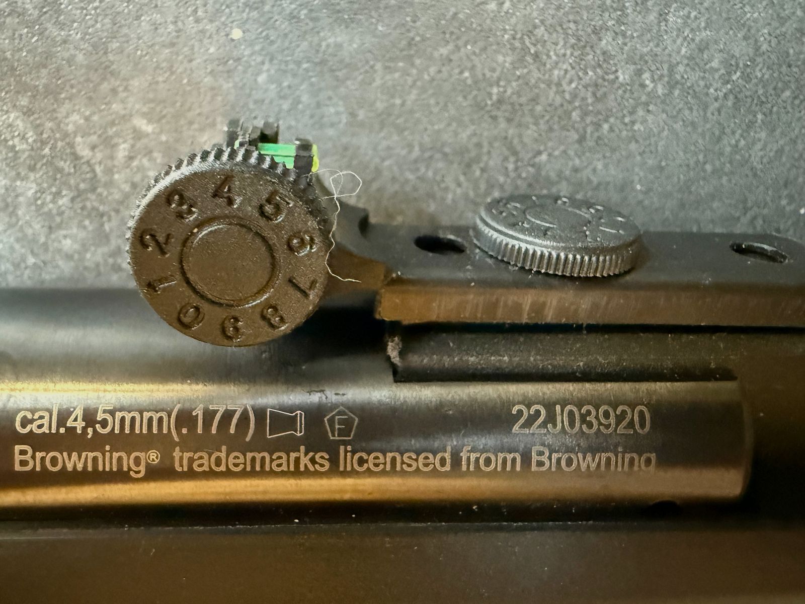 Browning X- Blade 2 Knicklauf- Luftgewehr 
