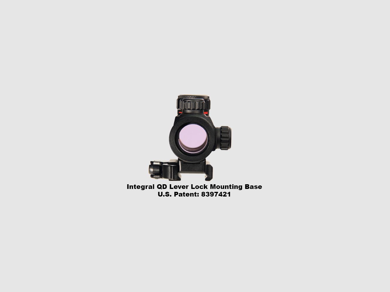 UTG 2,6″ ITA Rot/Grün CQB Micro Dot mit integrierter QD-Halterung