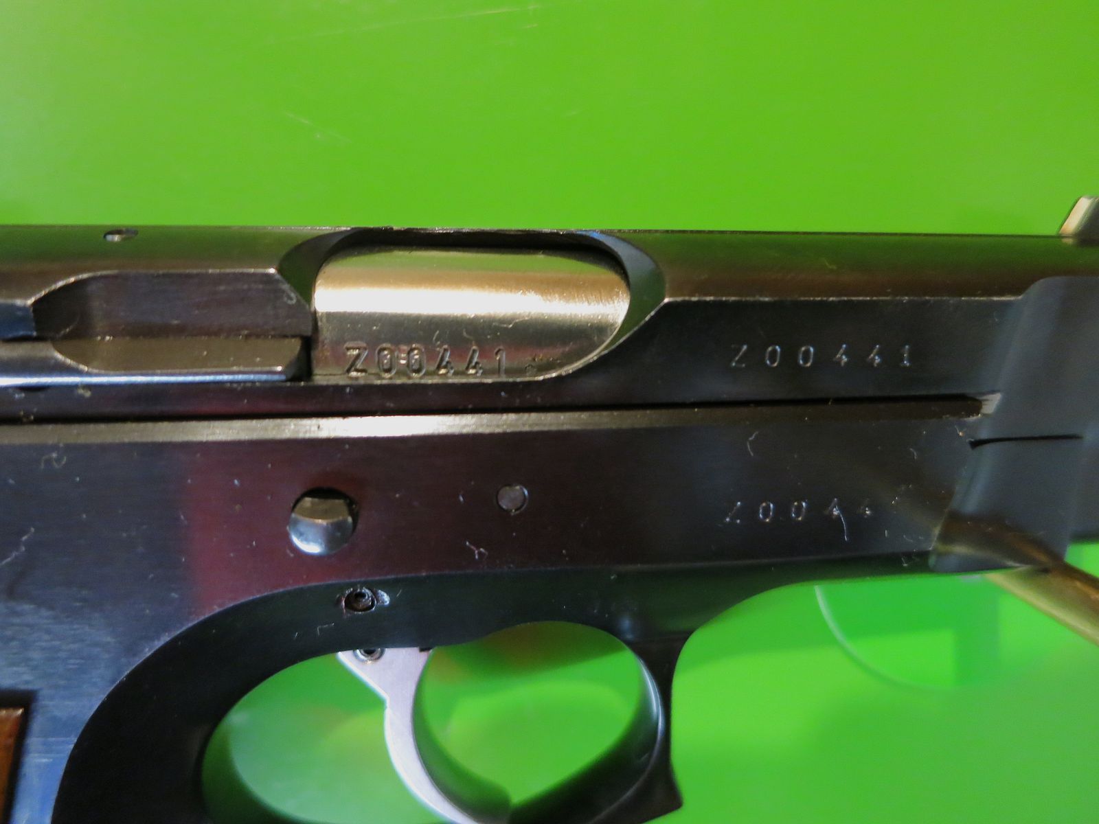 Tanfoglio TA90 Baby, półautomatyczny. Samopowtarzalny pistolet sportowy, mały i poręczny klasyk do samoobrony, kaliber 9 × 19 mm, bez lufy #30, zdjęcie 7 z 10