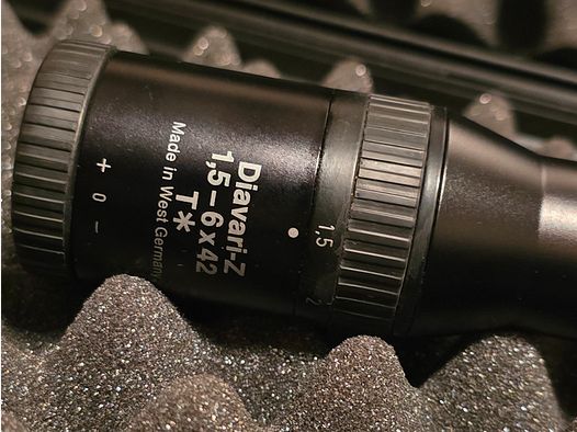 Zeiss Diavari 1,5-6x42 T* (Absehen 8, 1. BE) mit Zeiss Innenschiene