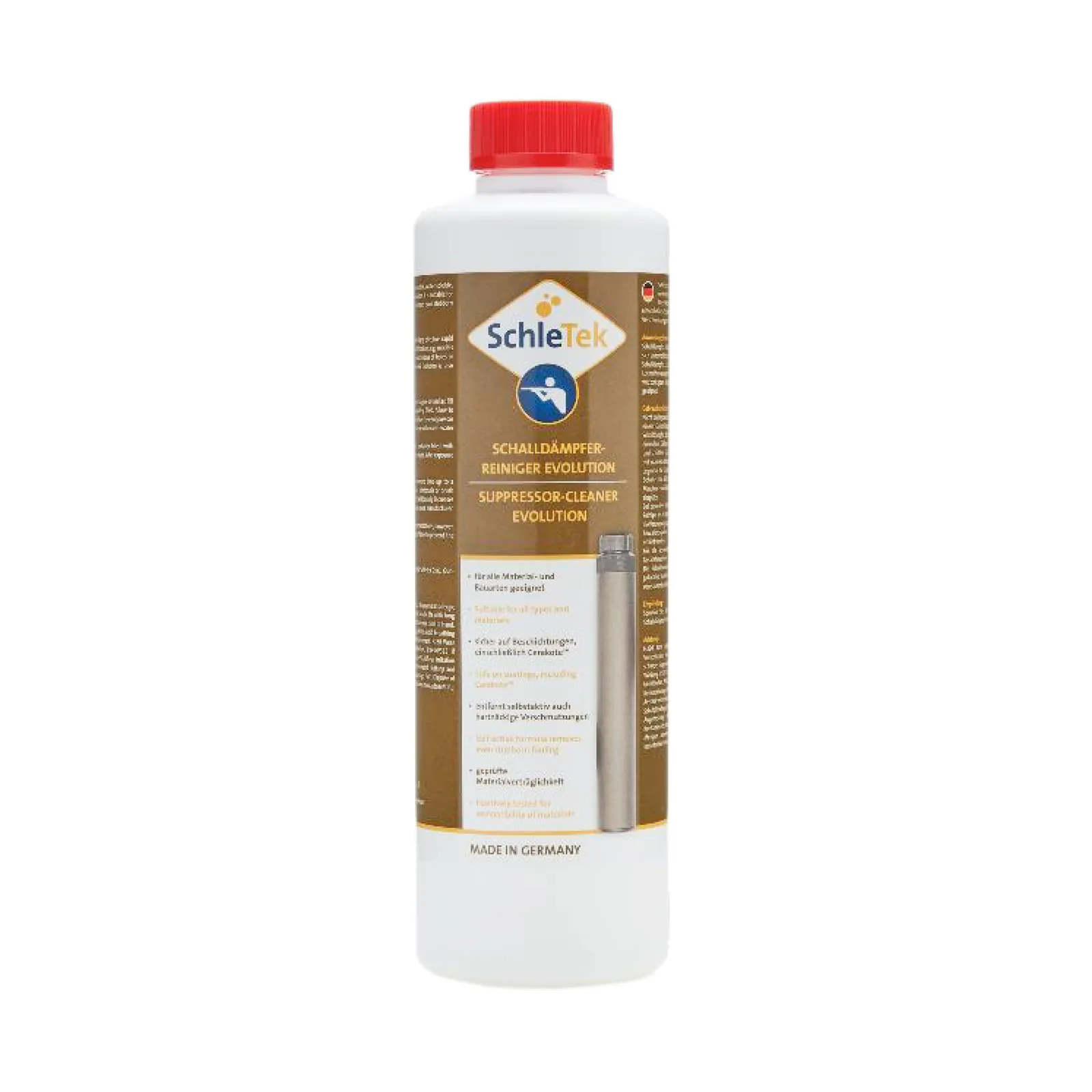 SchleTek Schalldämpfer Reiniger Evolution 500ml