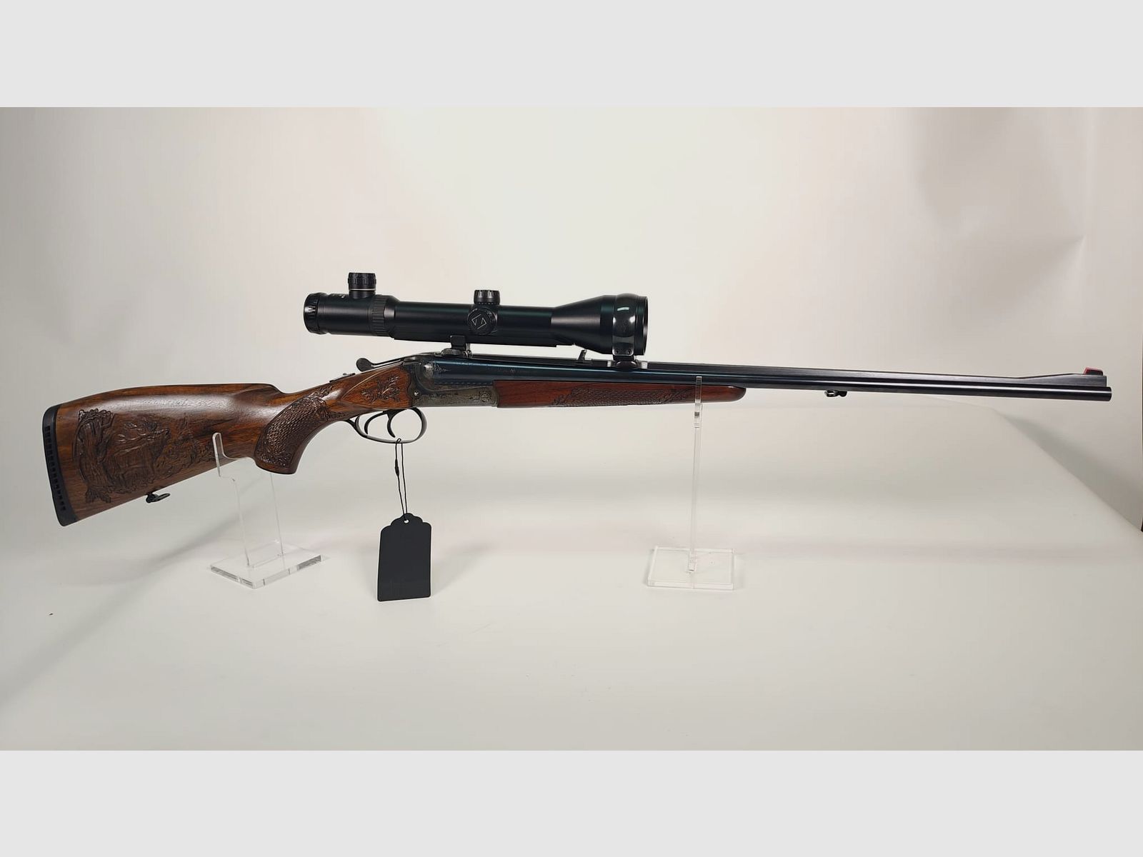Merkel Doppelbüchse 8x57 JRS incl. Zeiss Varipoint ZM 2,5-10x50 T*, immagine 2 di 9