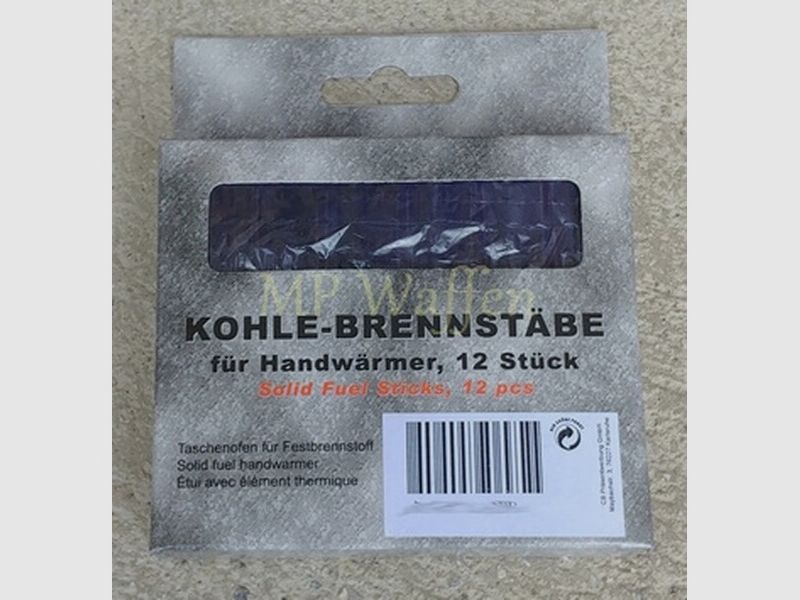 Festbrennstoff 12St.f.Taschenofen 13180