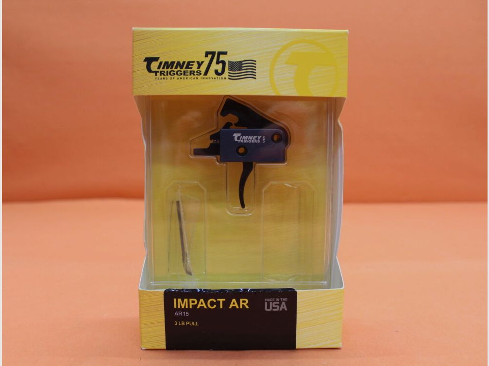 Timney @AR-15: Assemblaggio del grilletto a singolo stadio Timney 3,5lb IMPACT AR Piccolo perno .154"/ ca. 15,9N