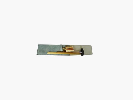 Reinigingsset voor geweer met kunstlederen hoes kal. 9,5 mm