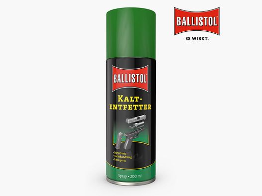 Ballistol Spray Sgrassante Freddo 200ml, calibro