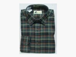 Skogen Flanell 1/1-Arm Kent 2 Brusttaschen, kariert