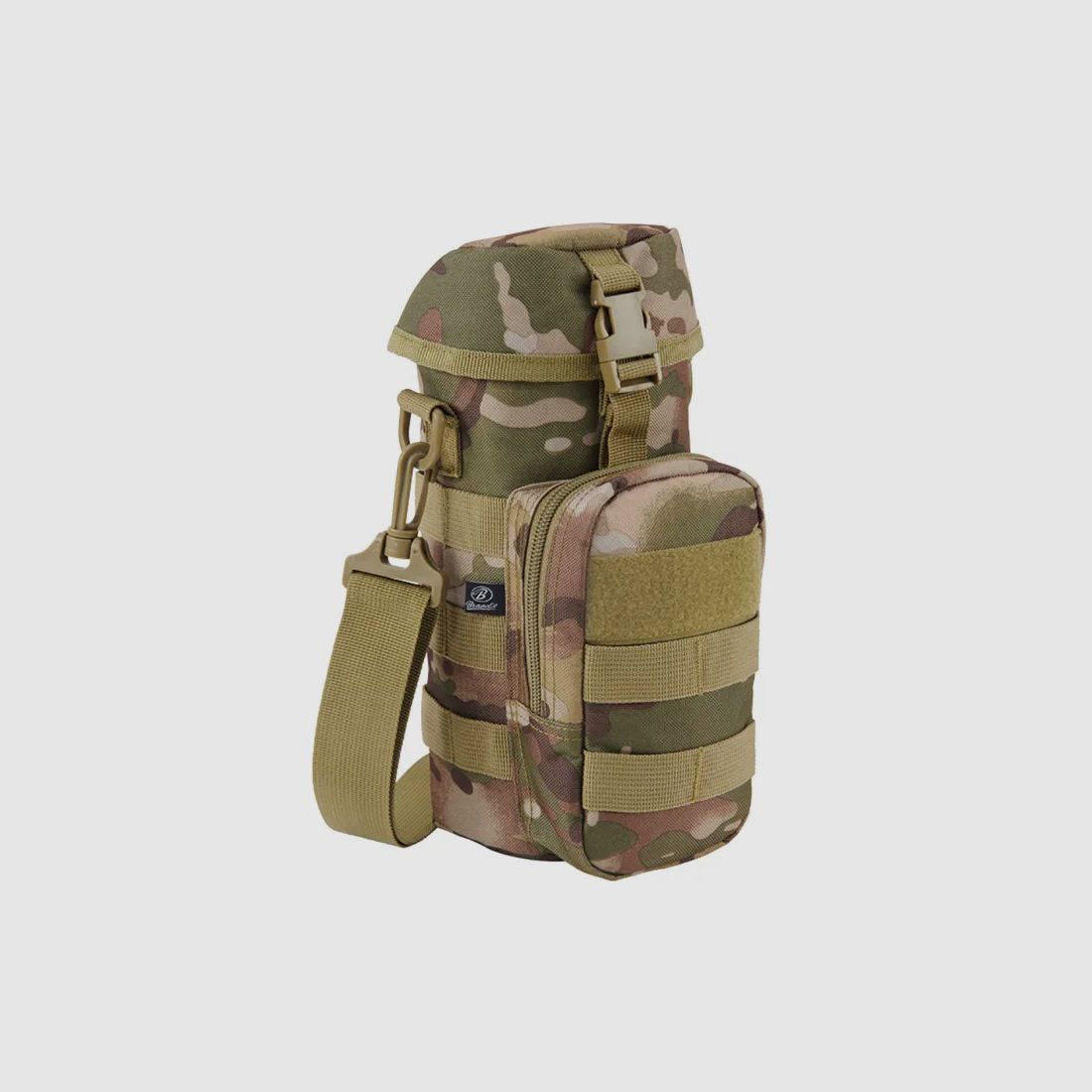 Sac à dos / Sac à bandoulière / Porte-bouteille Brandit "Porte-bouteille II" - Camouflage tactique