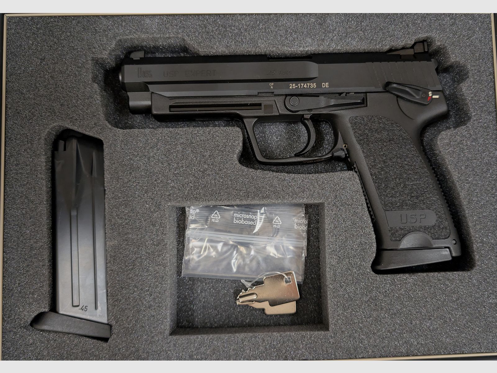 Heckler & Koch pistol USP Expert | caliber .45 ACP | unfired