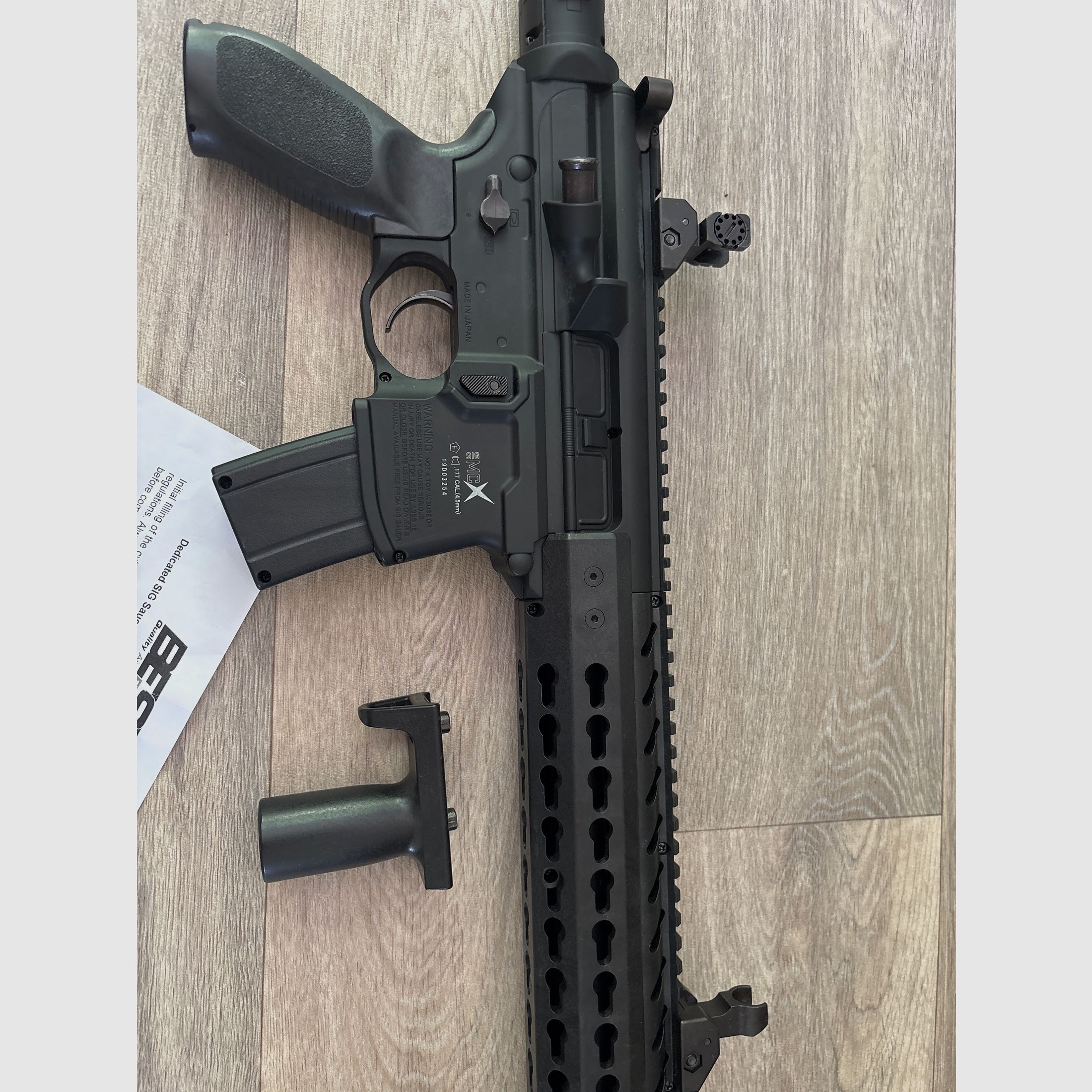 Sig Sauer MCX Pressluft / HPA / co2