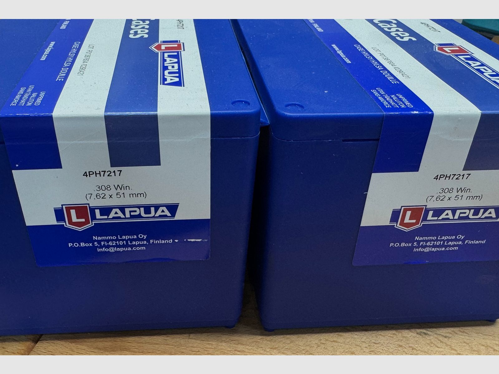 Nowe łuski Lapua 4PH7217 w .308 WIN