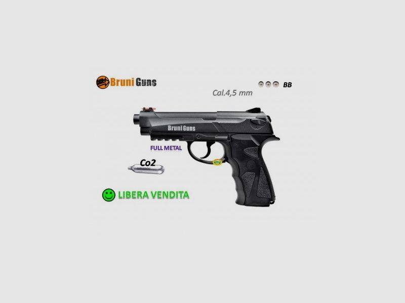 BRUNI 306 SPORT CO2 Vollmetall Kal. 4,5