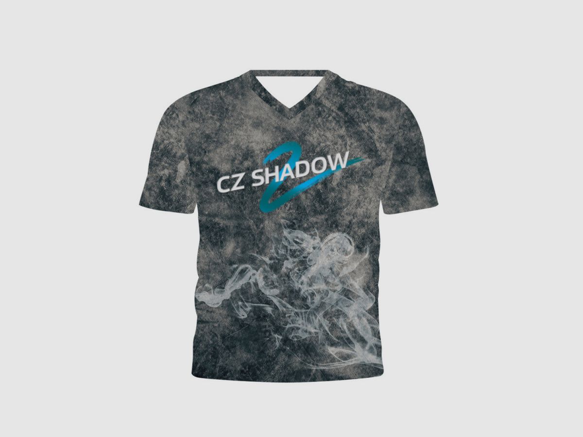 DED CZ Shadow 2 T-shirt Smoke - Gray, size: XXL, Custom Name: No Name, Clothes type: Women, image 1 of 3
