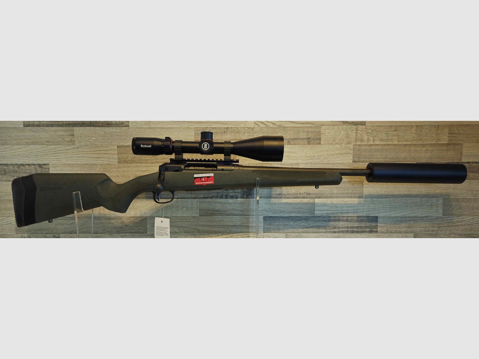 Savage 110 Hog Hunter 2.0 Kal. .308 + Richtkijker 3-18x56 + Geluidsdemper - Nieuwe goederen van de vakhandel