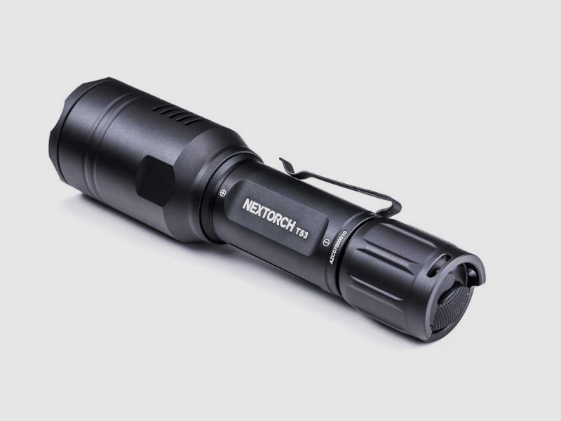 NEXTORCH T53 Zestaw 760 Lumen Tri Color LED Latarka myśliwska biała zielona czerwona Zestaw z akumulatorem Kabel zdalnego sterowania